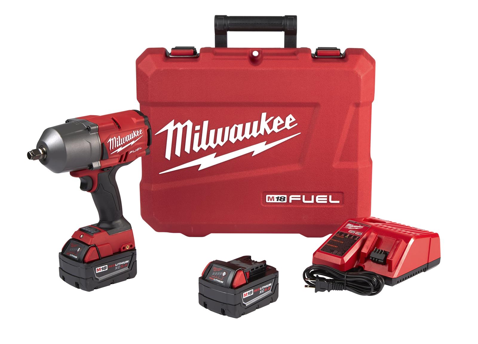 Milwaukee Tool 2767-22 Milwaukee M18 FUEL 1/2 in. High Torque Impact ...