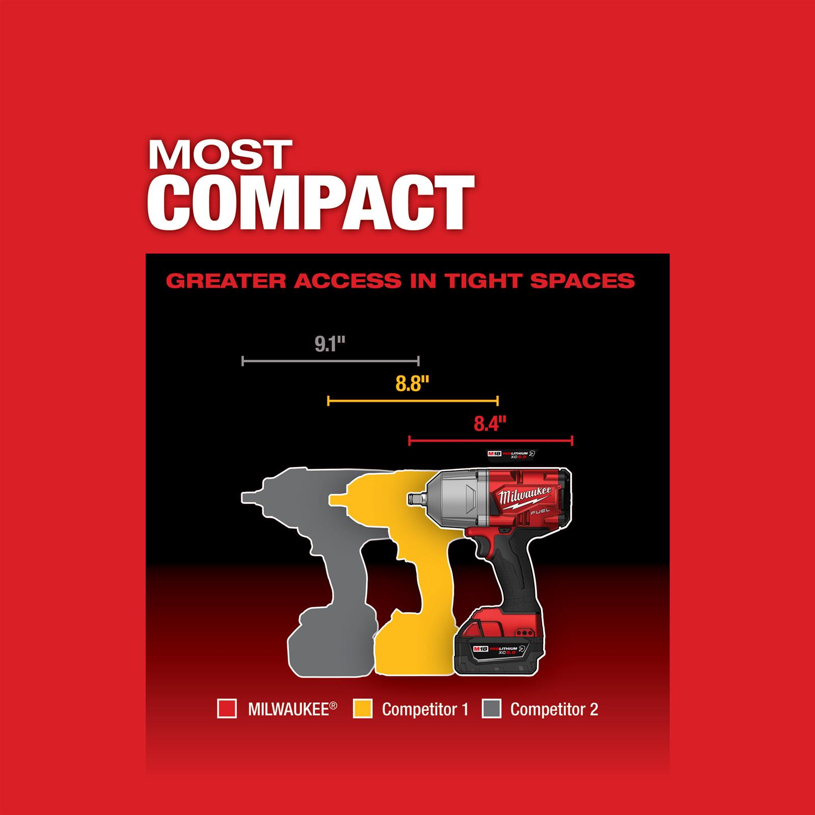 Milwaukee Tool 2767 22R Milwaukee M18 FUEL 1 2 In High Torque Impact milwaukee-tool-2767-22r-milwaukee-m18-fuel-1-2-in-high-torque-impact