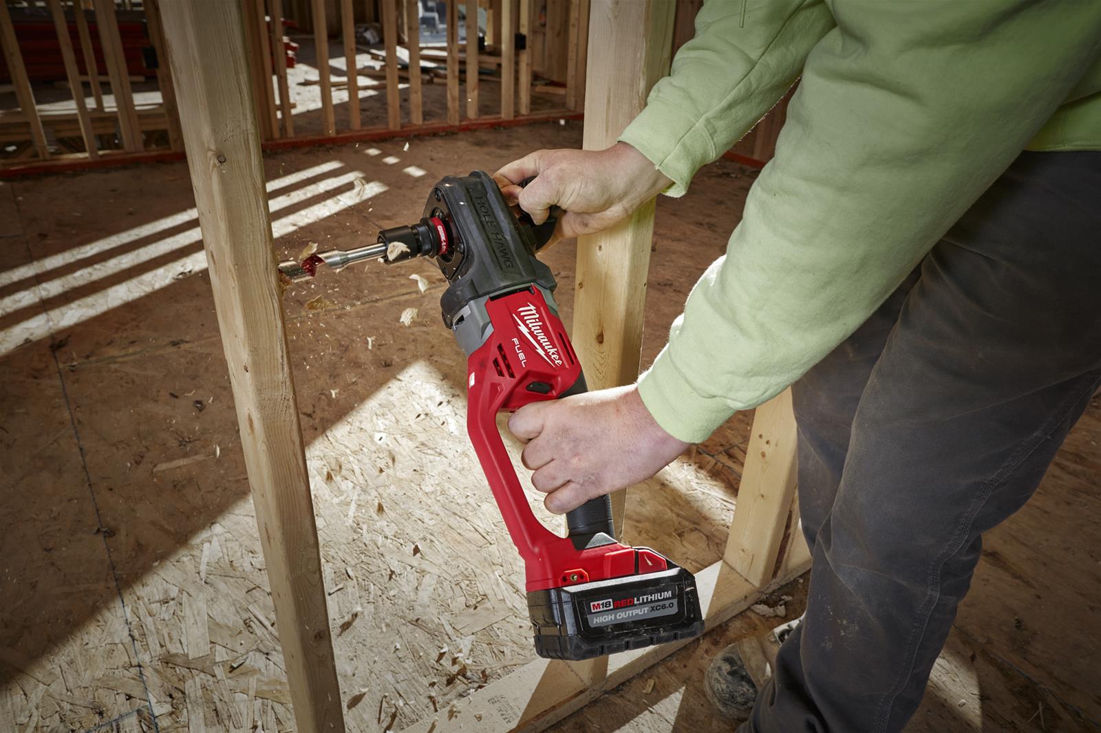 Milwaukee Tool 2808-20 Milwaukee M18 FUEL Hole Hawg Right Angle Drill ...