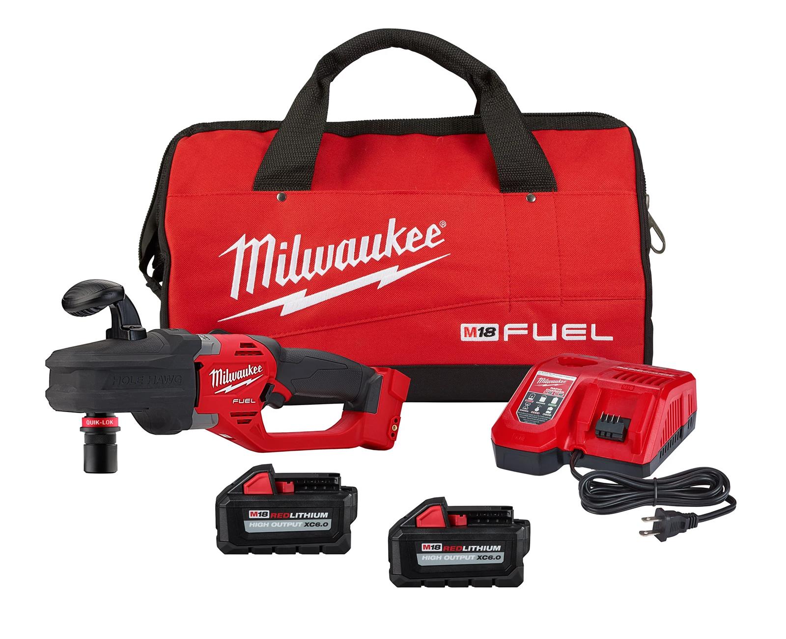 Milwaukee Tool 2808-22 Milwaukee M18 FUEL Hole Hawg Right Angle