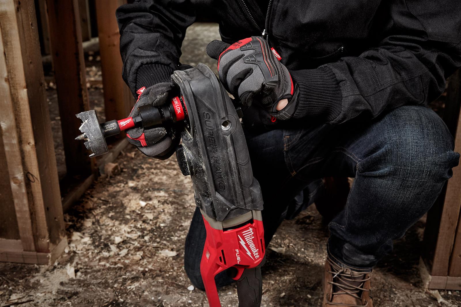 Milwaukee Tool 2811-20 Milwaukee M18 FUEL SUPER HAWG Right Angle