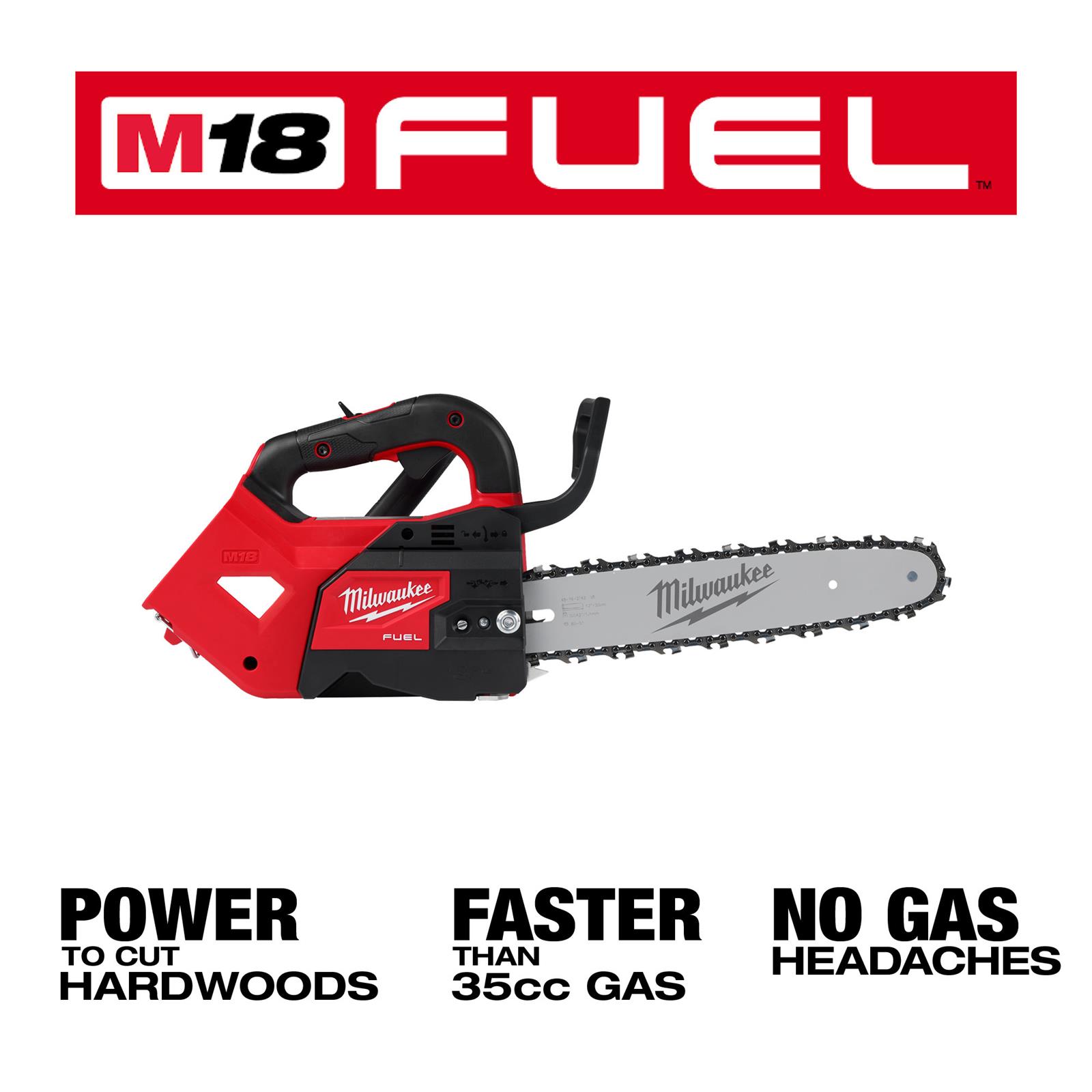 Milwaukee Tool 2826-20C Milwaukee M18 FUEL 12 in. Chainsaws