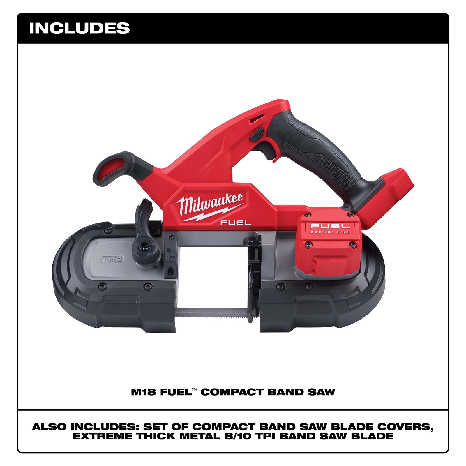 Milwaukee Tool 2829-20 Milwaukee M18 FUEL Compact Band Saws