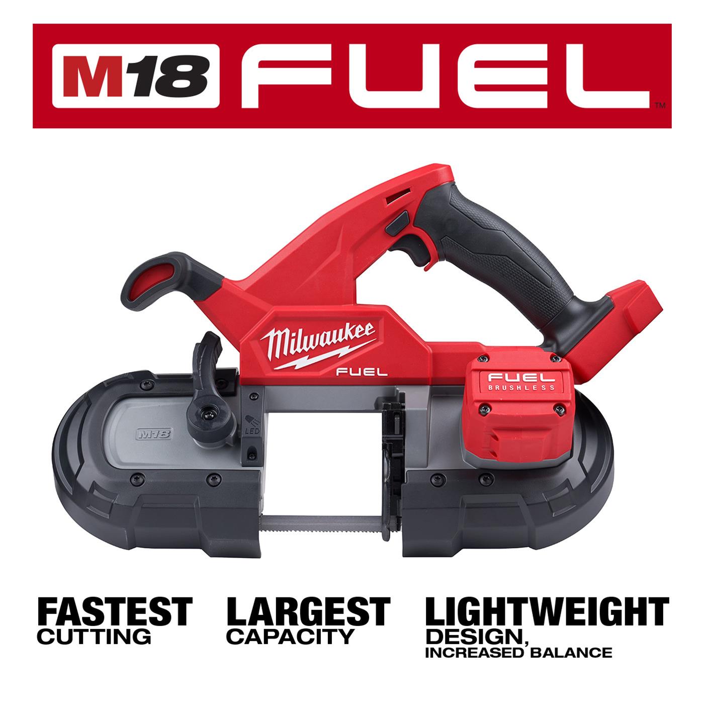 Milwaukee Tool 282920 Milwaukee M18 FUEL Compact Band Saws Summit Racing