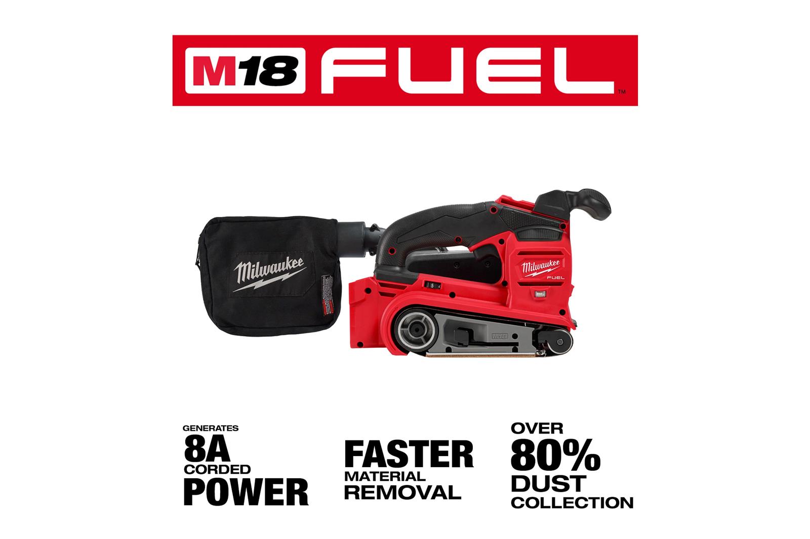 Milwaukee Tool 283220 Milwaukee M18 FUEL Cordless Belt Sanders Summit Racing