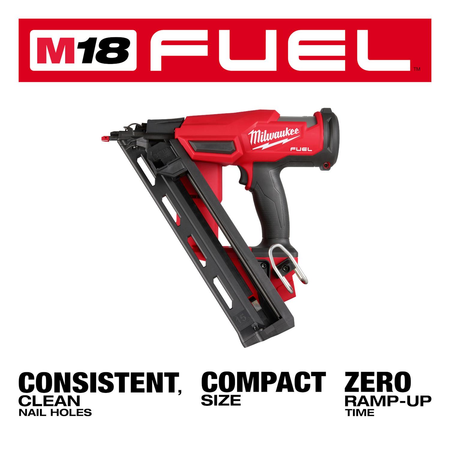 Milwaukee Tool 283920 Milwaukee M18 FUEL 15Gauge Finish Nailers