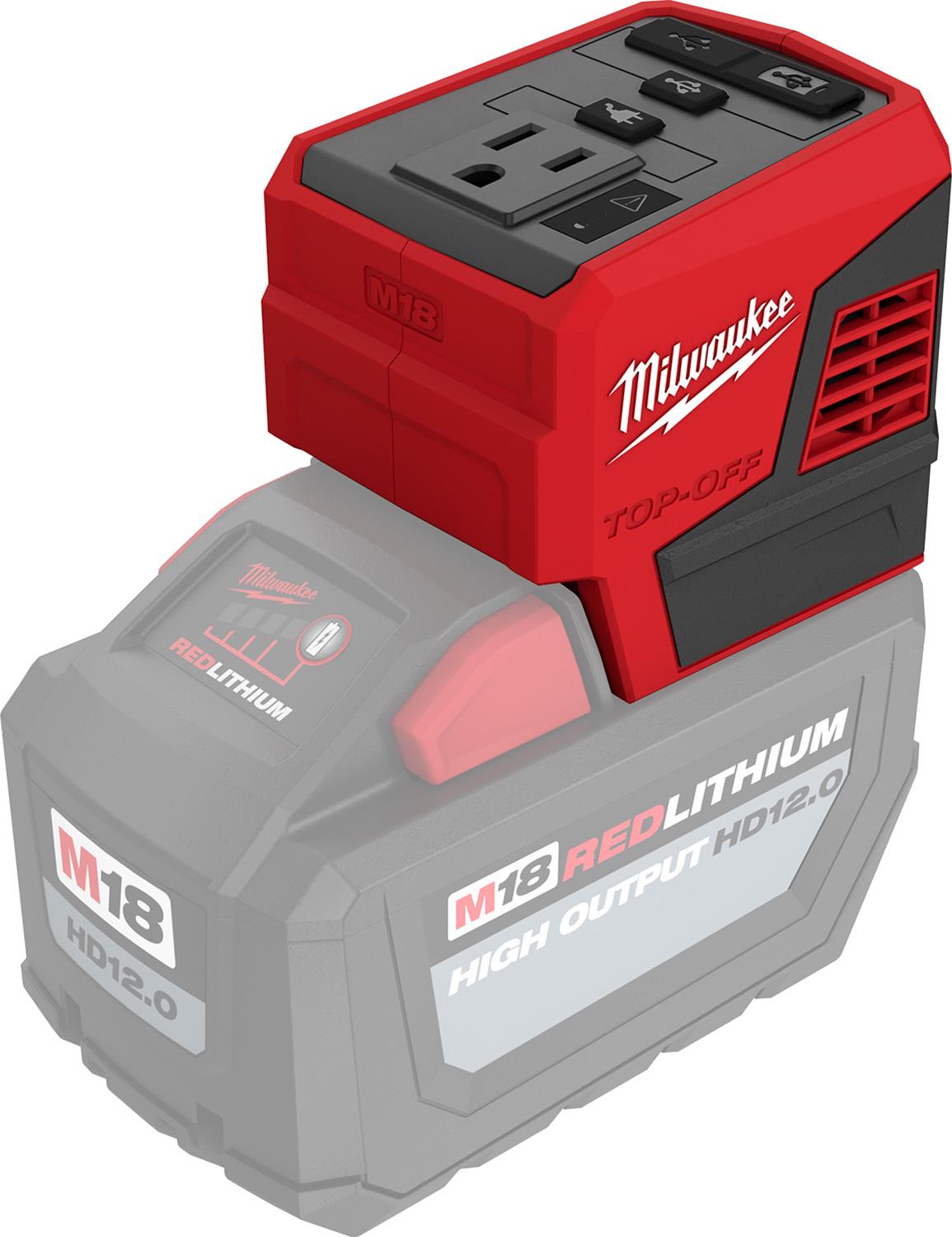 Milwaukee Tool 2846-20 Milwaukee M18 TOP-OFF 175 Watt Power