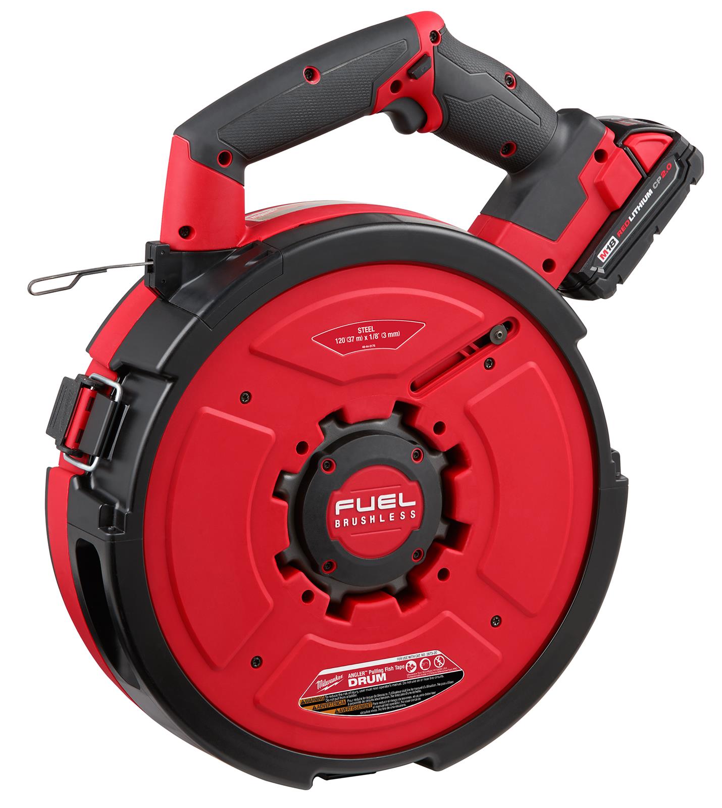 Milwaukee Tool 2873A22 Milwaukee M18 FUEL ANGLER Pulling Fish Tapes