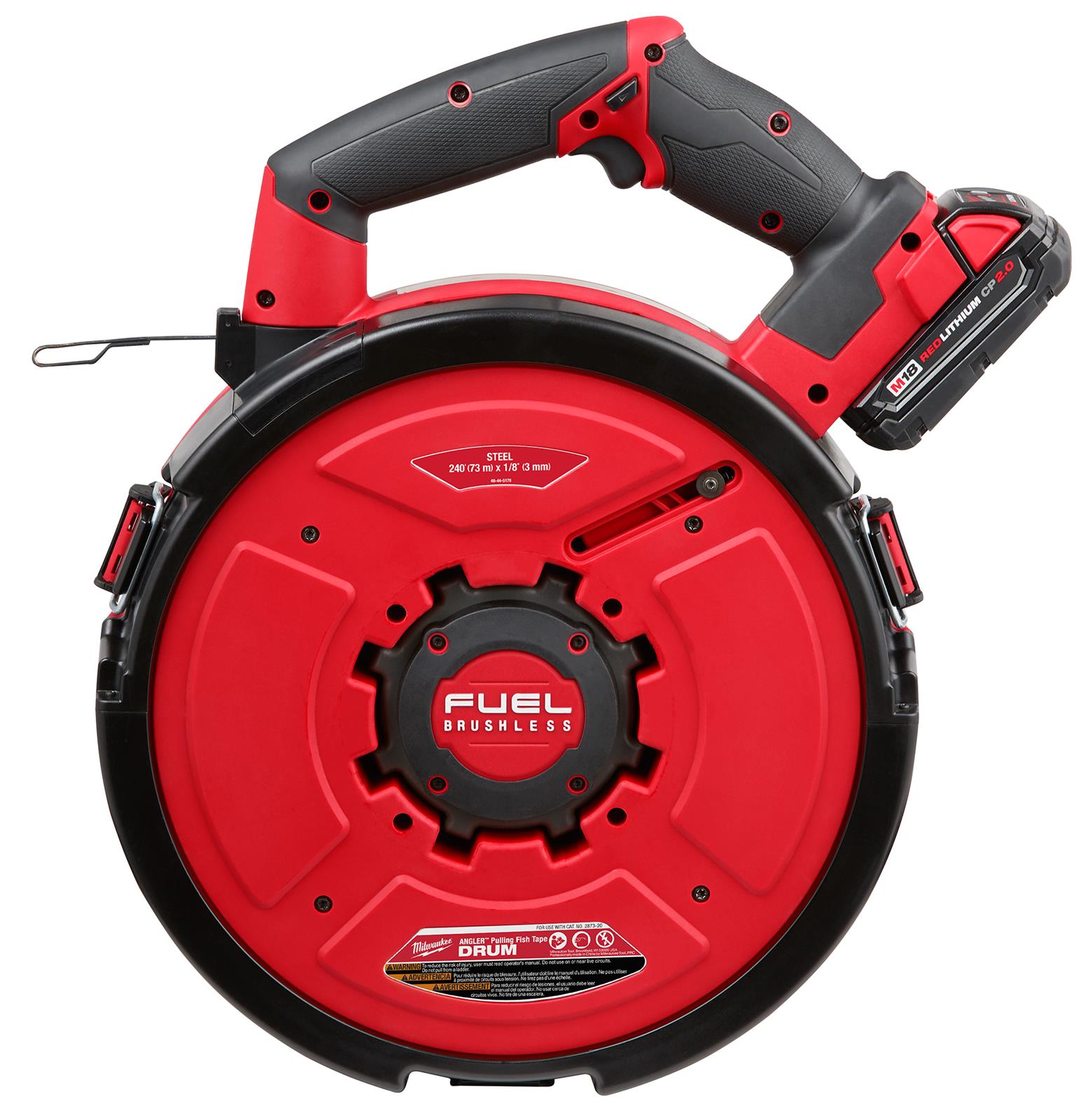 Milwaukee Tool 2873B22 Milwaukee M18 FUEL ANGLER Pulling Fish Tapes