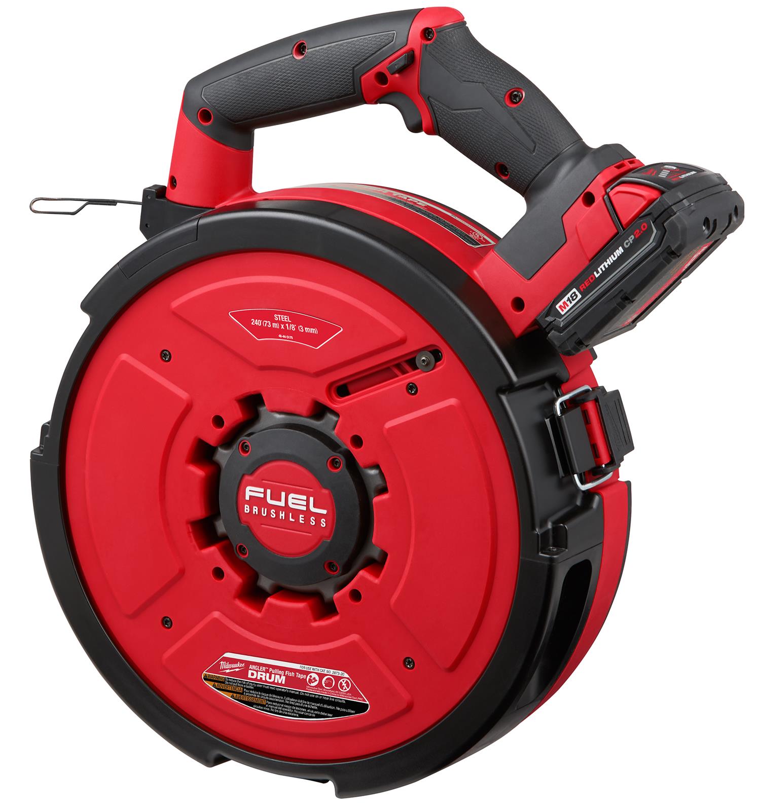 Milwaukee Tool 2873B22 Milwaukee M18 FUEL ANGLER Pulling Fish Tapes
