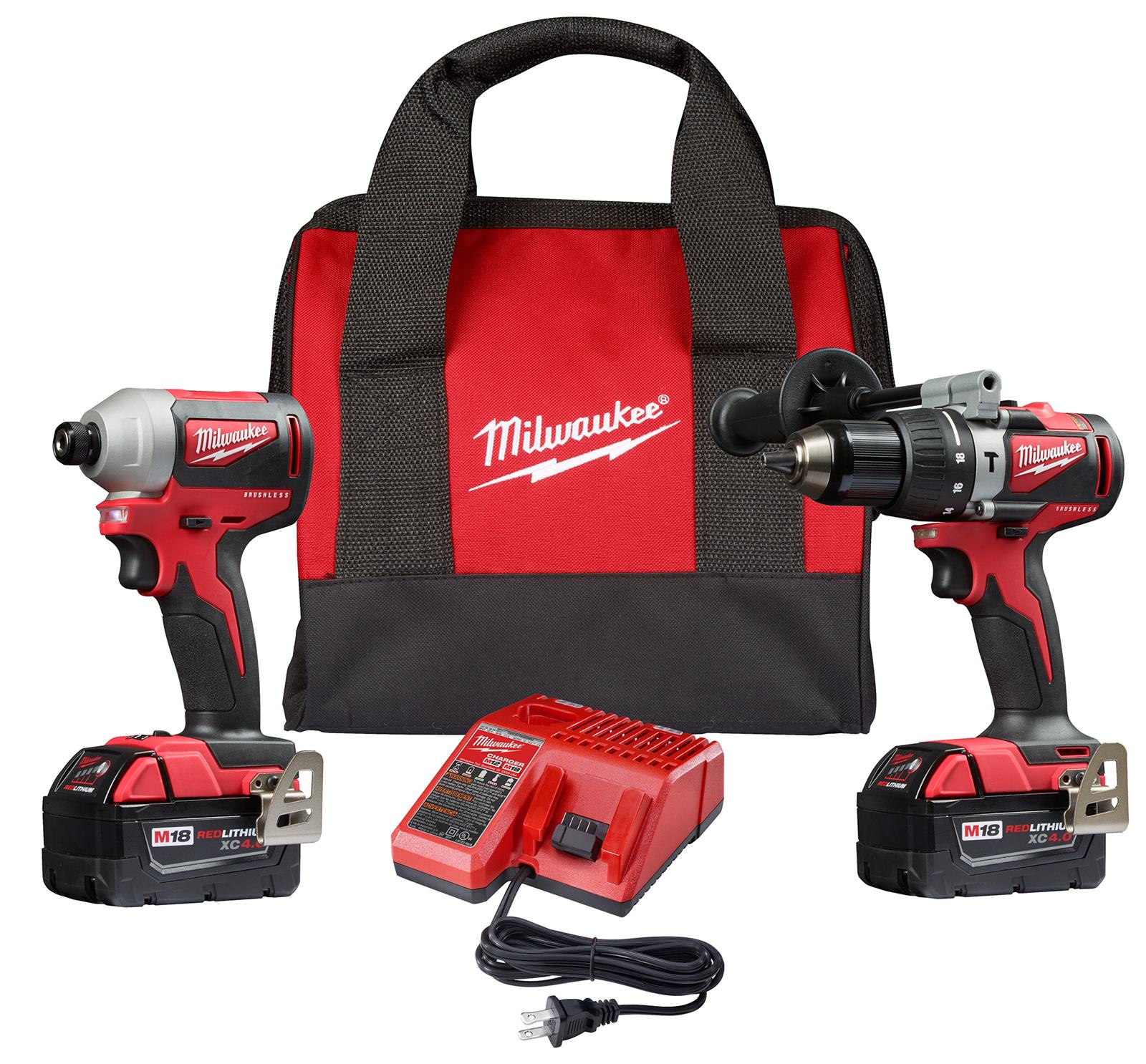 Два инструмента. Шуруповерт Милуоки м18. Milwaukee m18 инструмент. Milwaukee шуруповерт + Импакт. Milwaukee 18v шуруповерт.