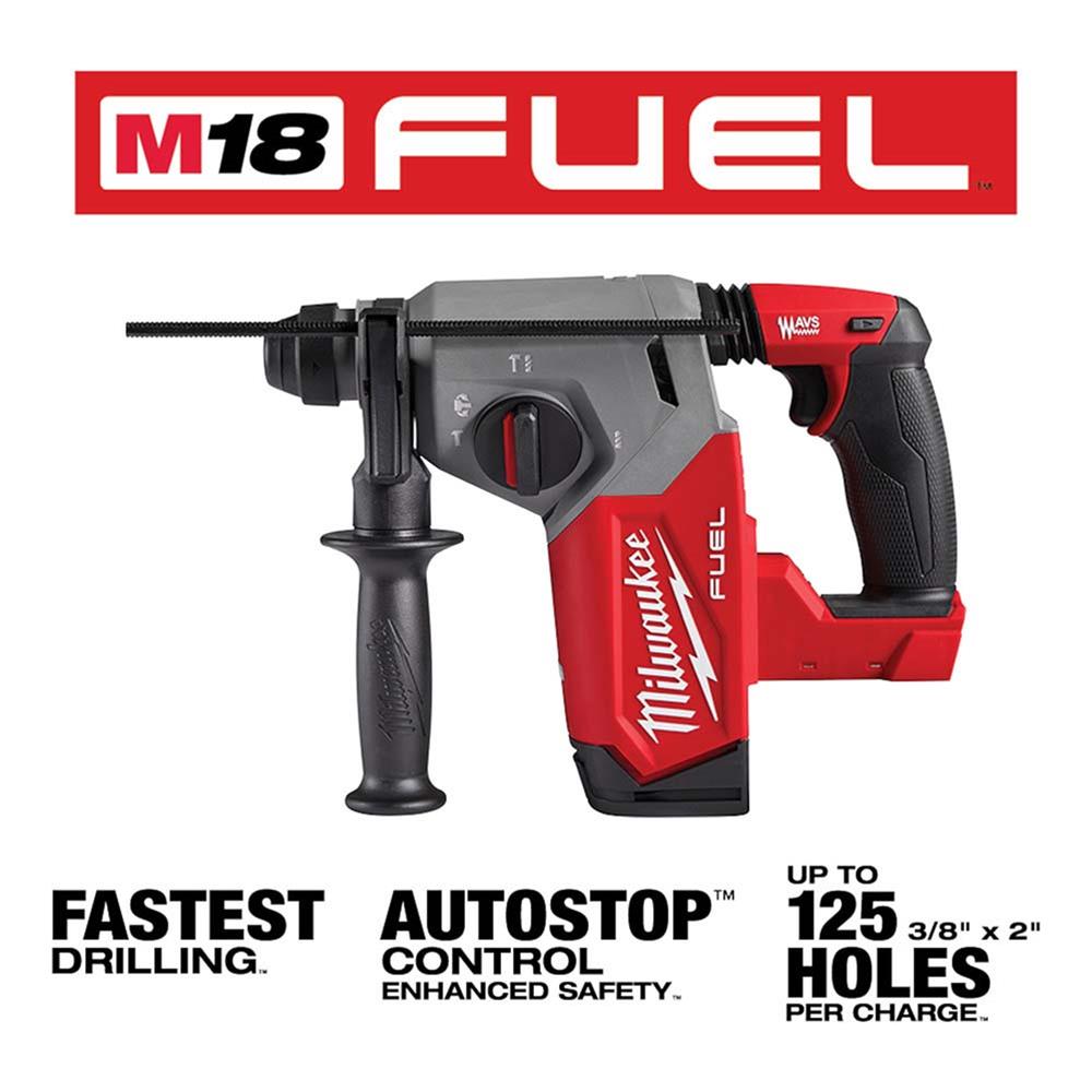 まみ Milwaukee Tool 2912-20 Milwaukee M18 FUEL 1 in. SDS Plus Rotary