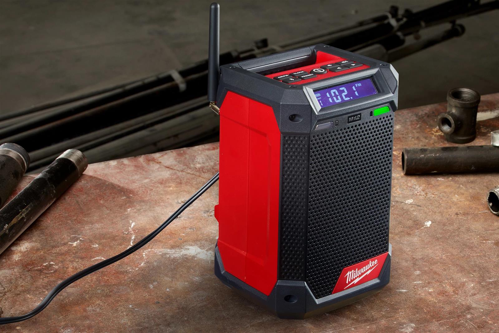 Milwaukee Tool 295120 Milwaukee M12 Radio Plus Chargers Summit Racing