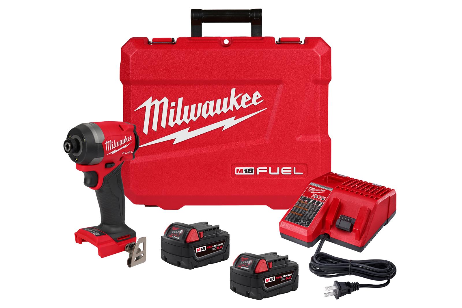 Milwaukee Tool 2953-22 Milwaukee M18 Fuel Brushless 1 4 In. Hex Impact 