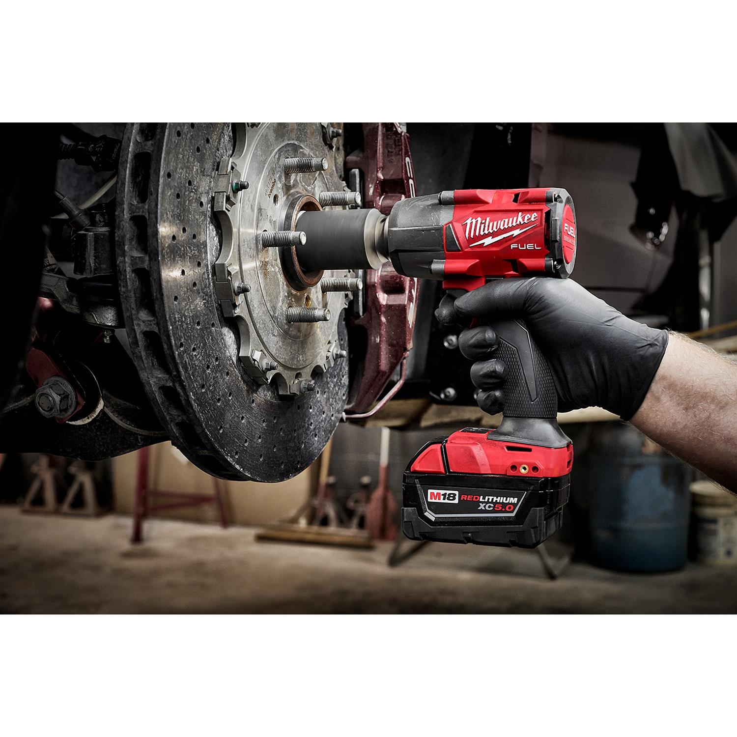 Milwaukee Tool 2962-22 Milwaukee M18 FUEL 1/2 in. Mid-Torque Impact ...