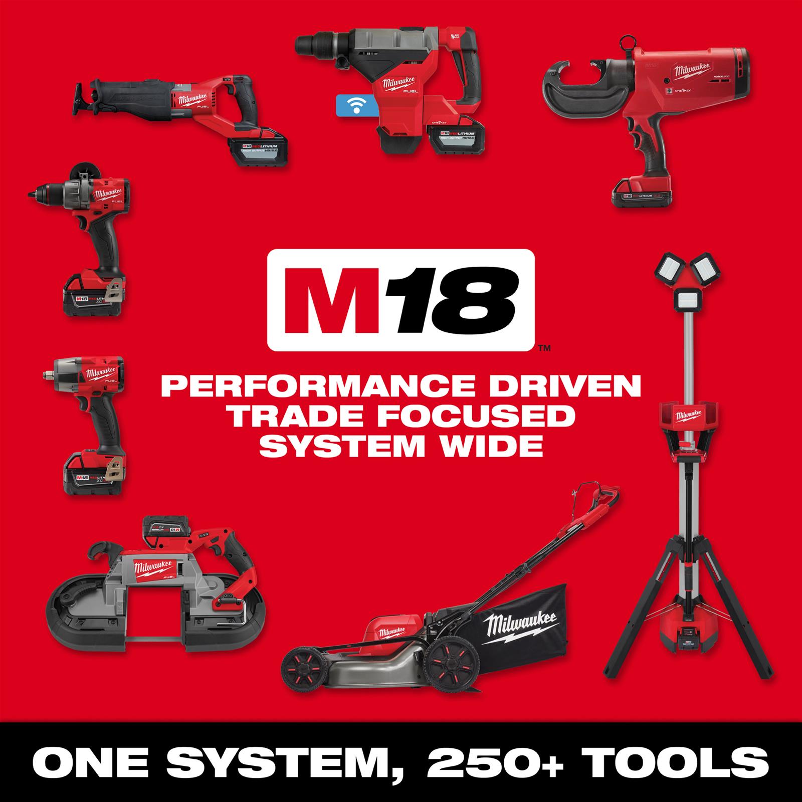 Milwaukee Tool 2967-21B Milwaukee M18 FUEL 1/2 In. High-Torque Impact ...