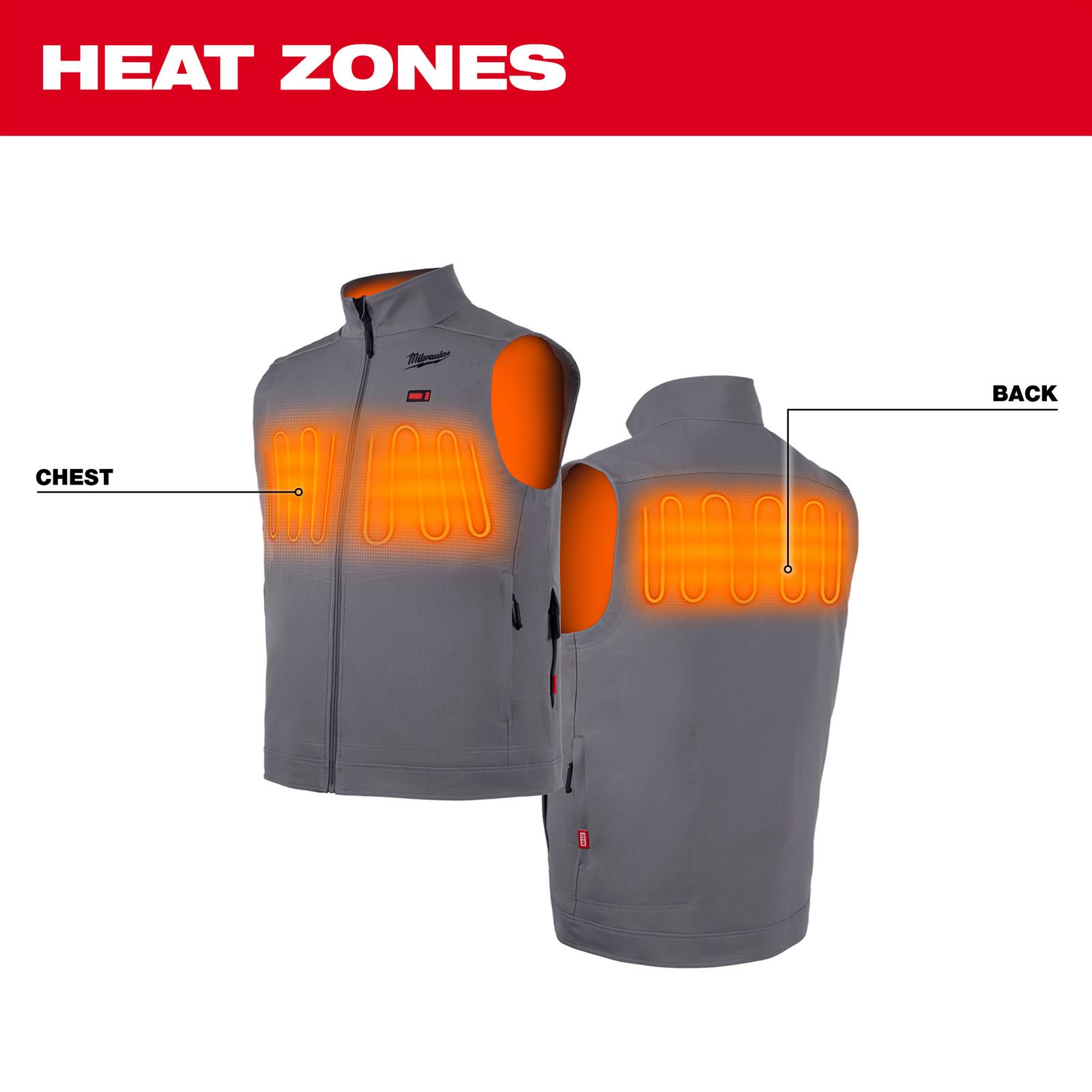 Milwaukee Tool 304G-20XL Milwaukee M12 Heated TOUGHSHELL Vests