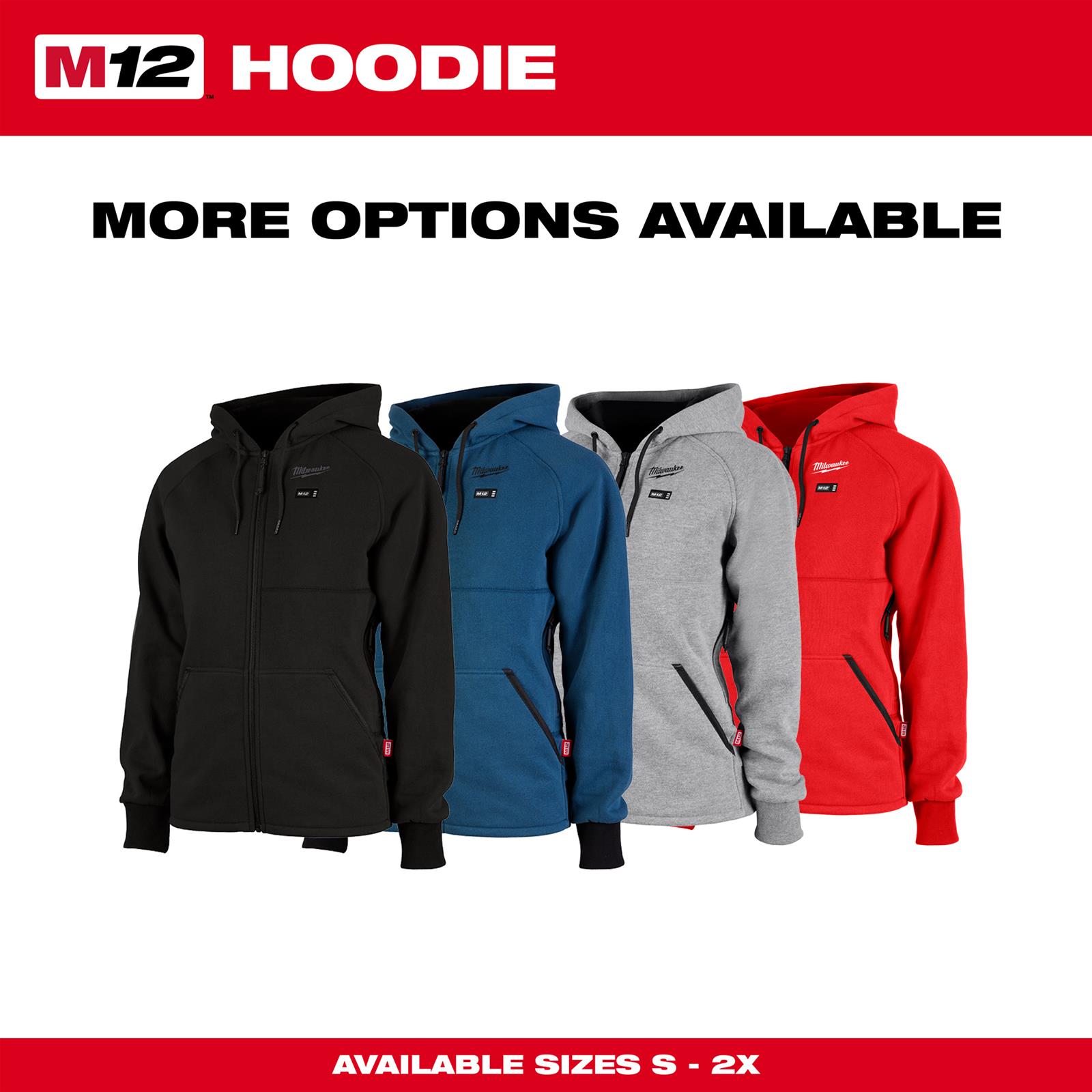 Milwaukee Tool 336R-21L Milwaukee M12 Women's Heated Hooded