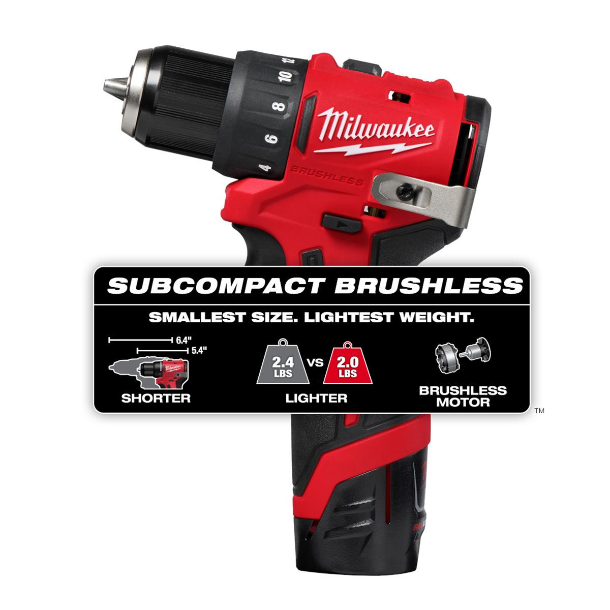 Milwaukee Tool 3401-22 Milwaukee M12 Cordless 3/8 in. Drill