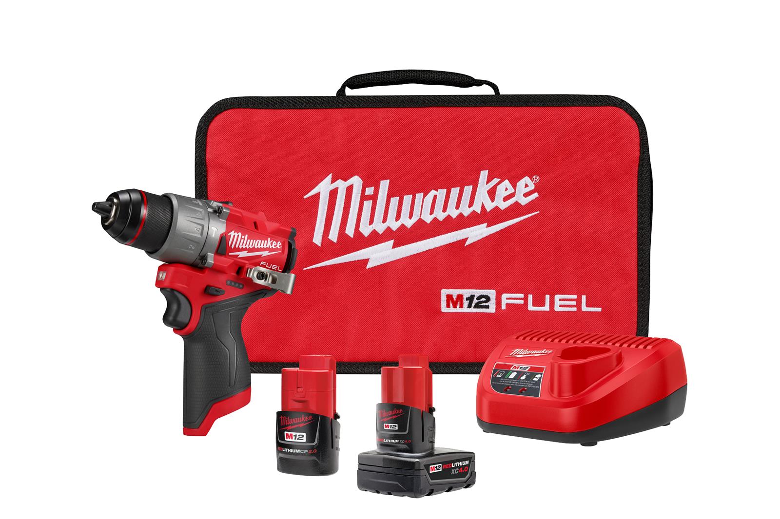 Milwaukee Tool 3404-22 Milwaukee M12 FUEL Brushless 1/2 in. Hammer ...