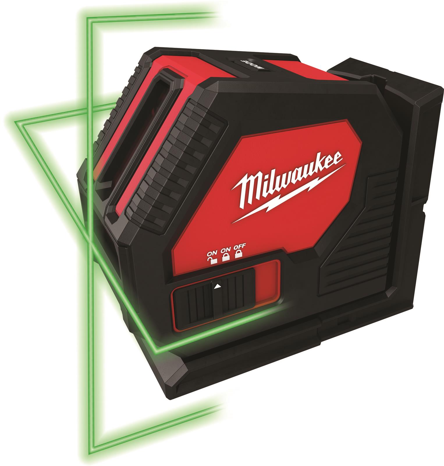 Milwaukee Tool 3421 Milwaukee Green Cross Line Lasers Summit Racing