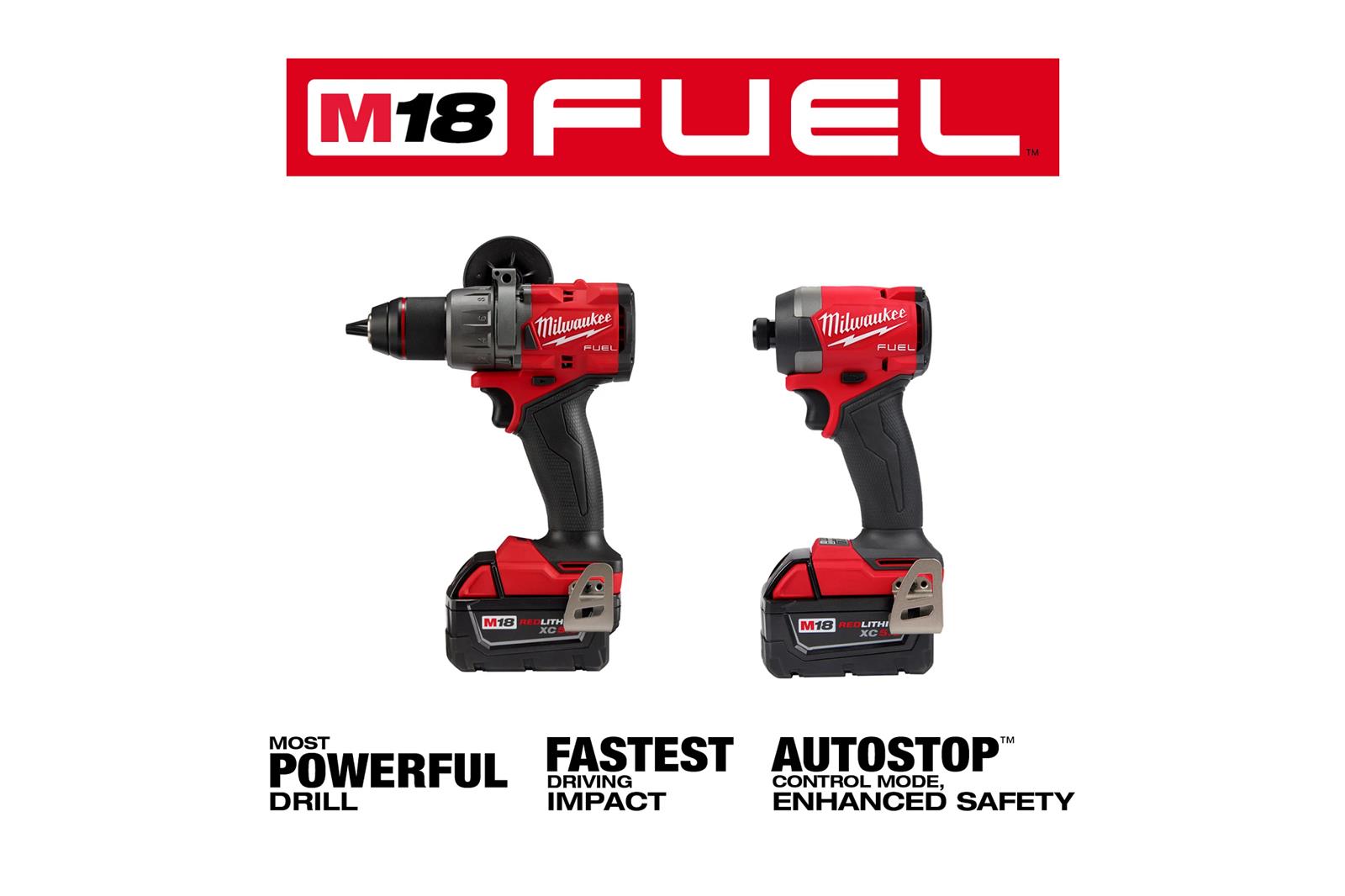 Milwaukee Tool 369722 Milwaukee M18 Cordless LithiumIon 2Tool Combo