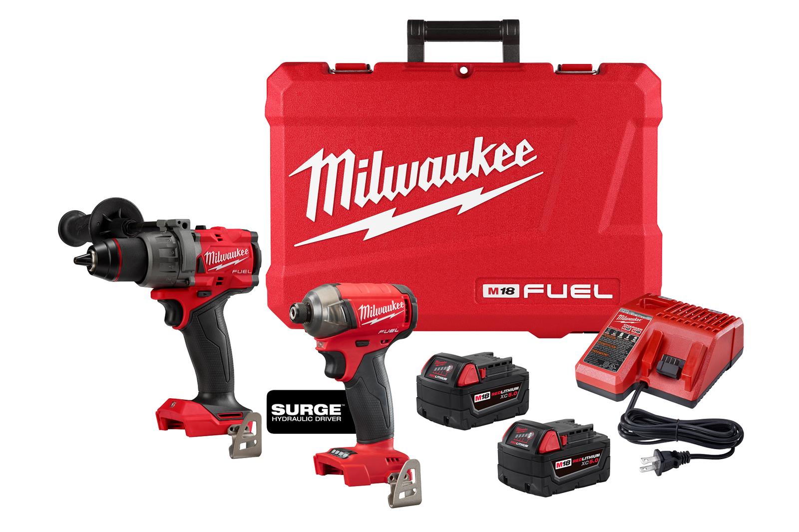 Milwaukee Tool 369922 Milwaukee M18 Cordless LithiumIon 2Tool Combo