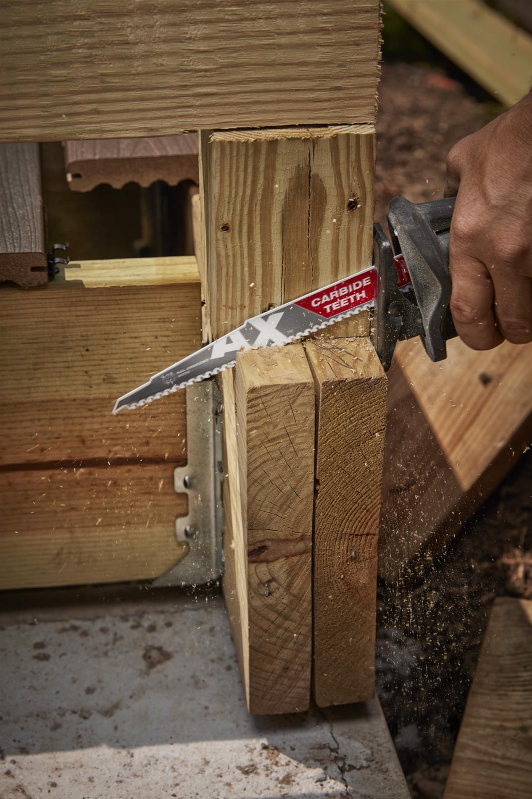 Milwaukee Tool 48-00-5226 Milwaukee SAWZALL AX Carbide Teeth Wood