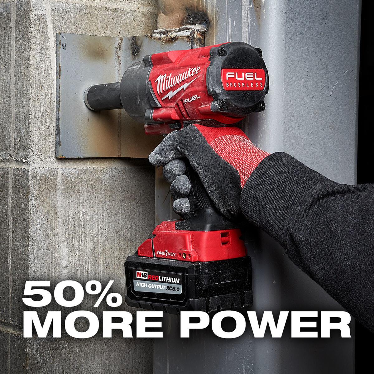 Milwaukee tool 48 11 1865 milwaukee m18 redlithium high output xc6 0