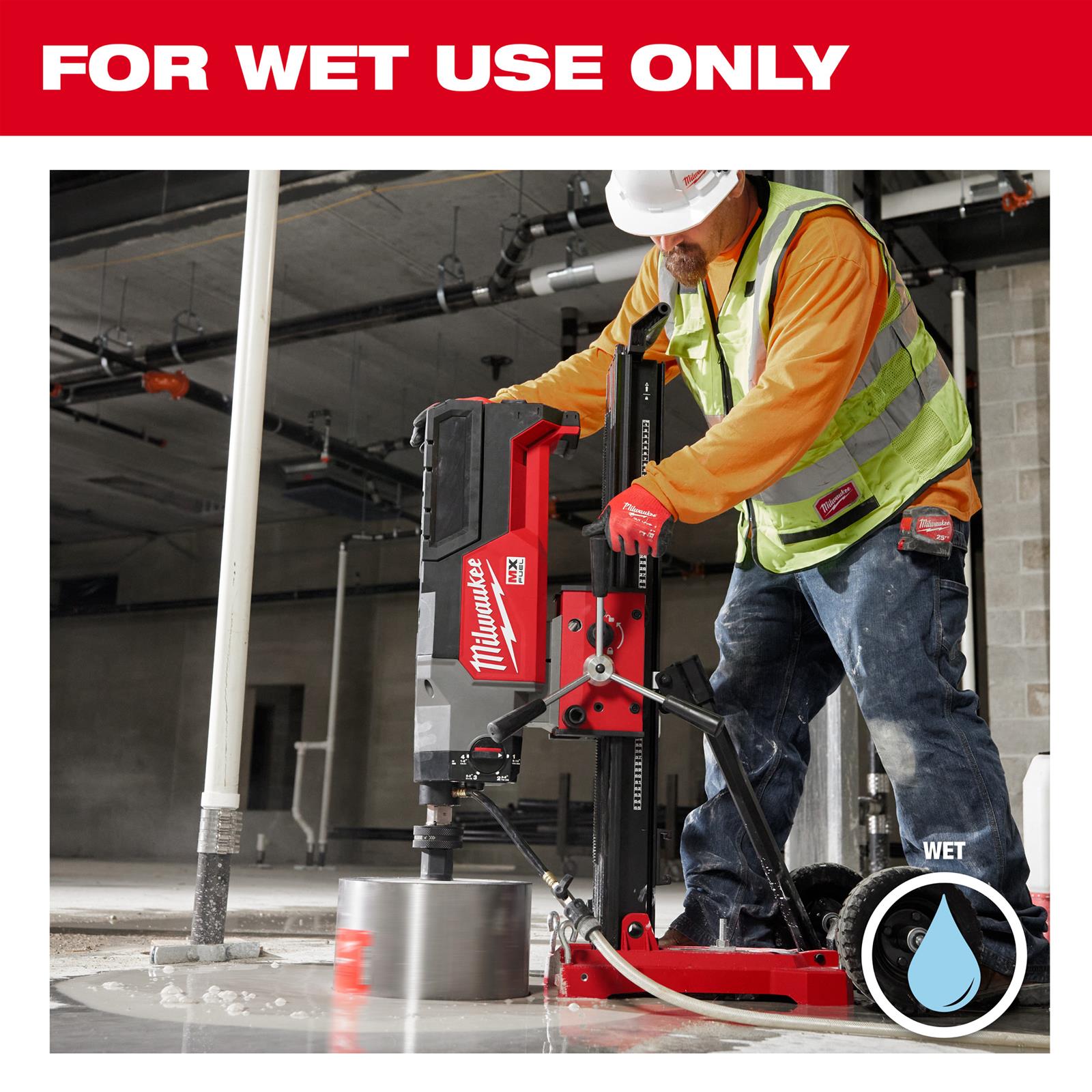 Milwaukee Tool 48173012 Milwaukee Diamond Premium Wet Core Drill Bits