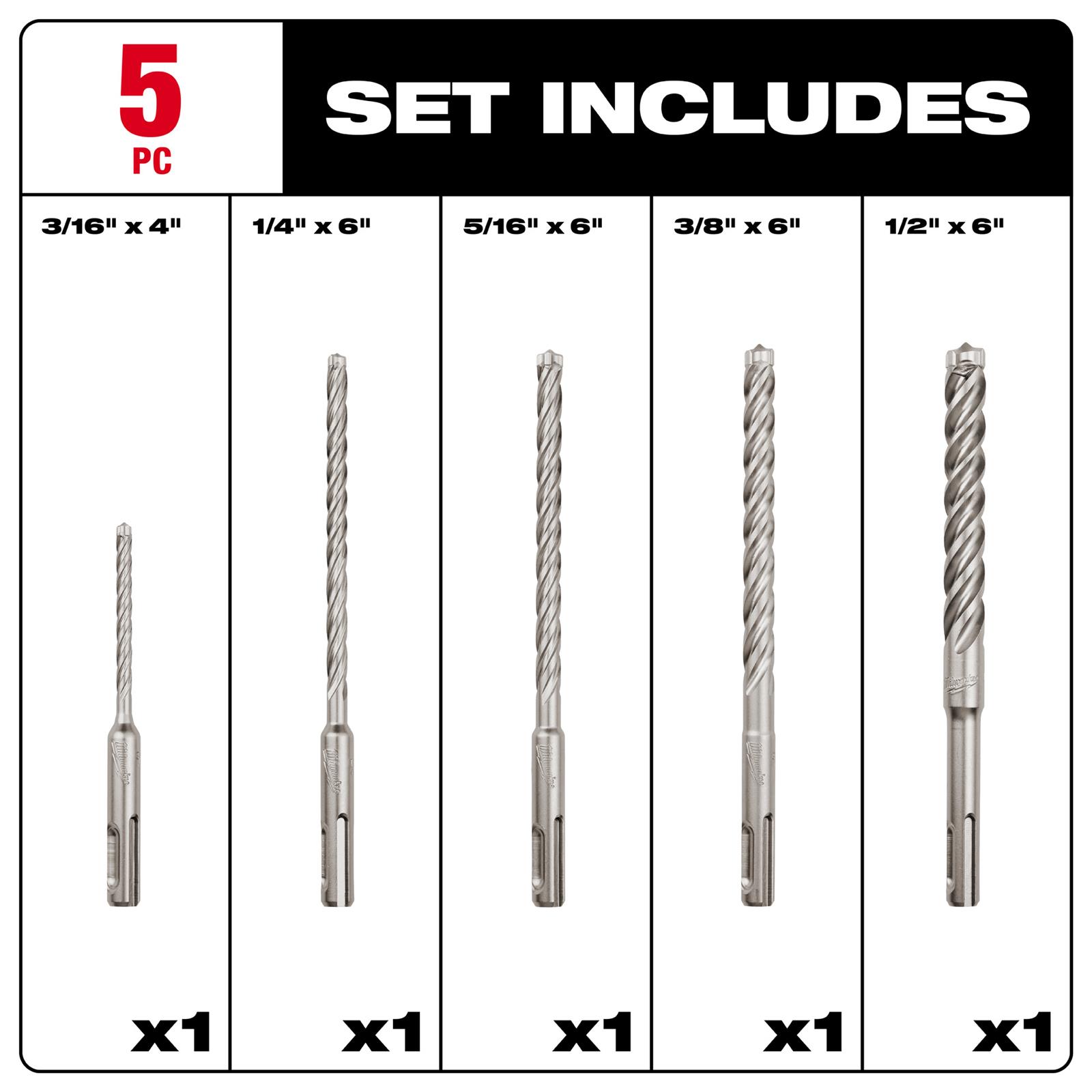 Milwaukee Tool 48-20-7498 Milwaukee MX4 4-Cutter SDS PLUS Rotary