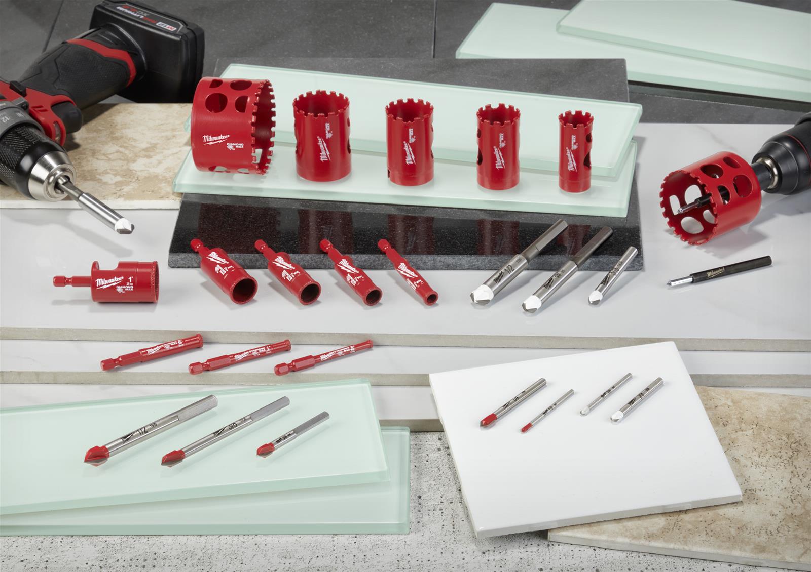 Milwaukee Tool 48-20-8998 Milwaukee Tile and Natural Stone Bits ...