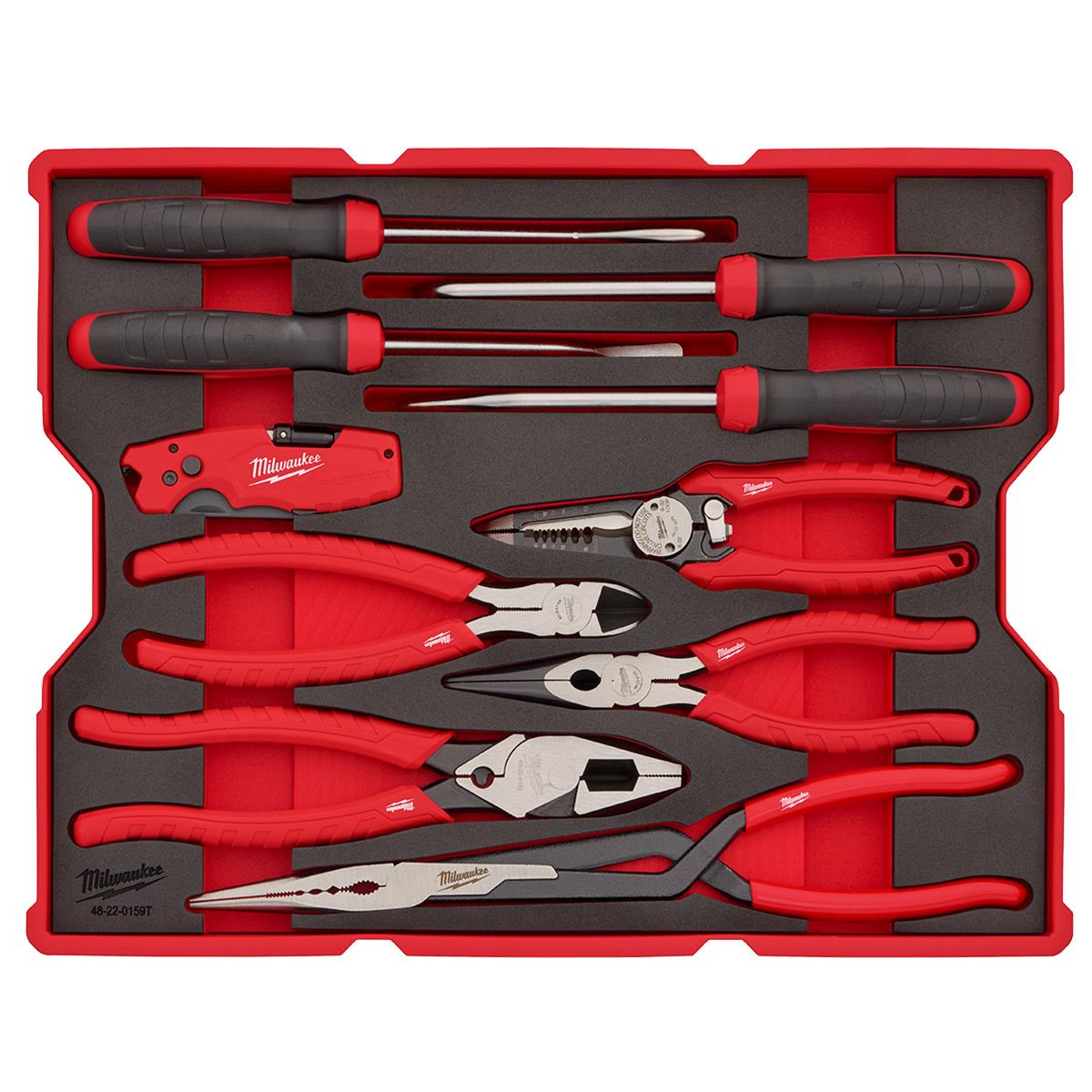 Milwaukee Tool 48-22-0159 Milwaukee 10-Piece Pliers and Pick Sets