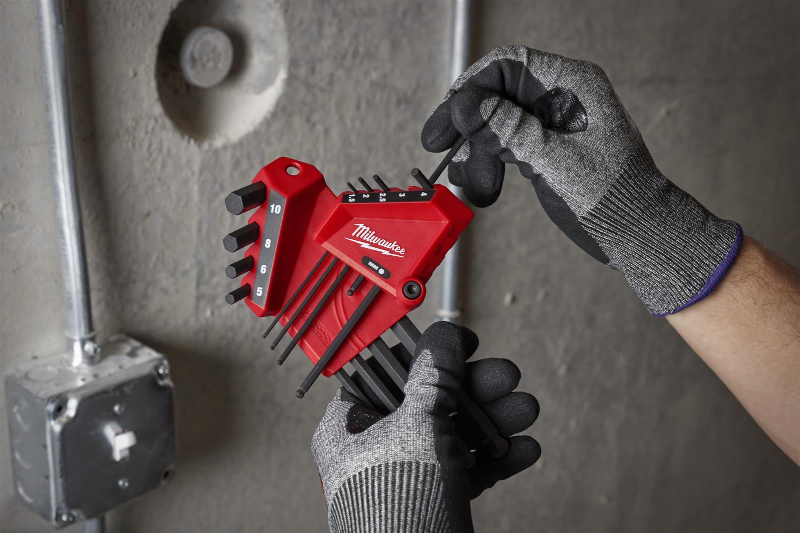 Milwaukee Tool 48-22-2186 Milwaukee L-Style Hex Key Sets | Summit