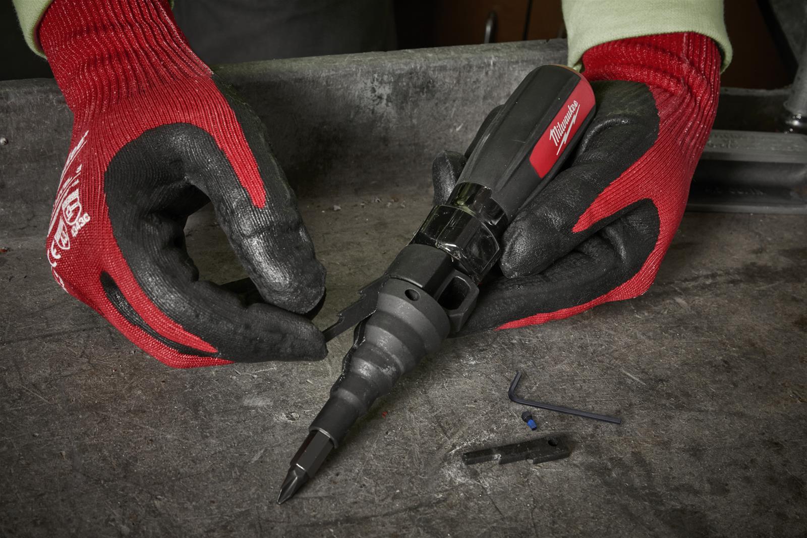 Milwaukee Tool 48222870 Milwaukee 7in1 Conduit Reamers Summit Racing