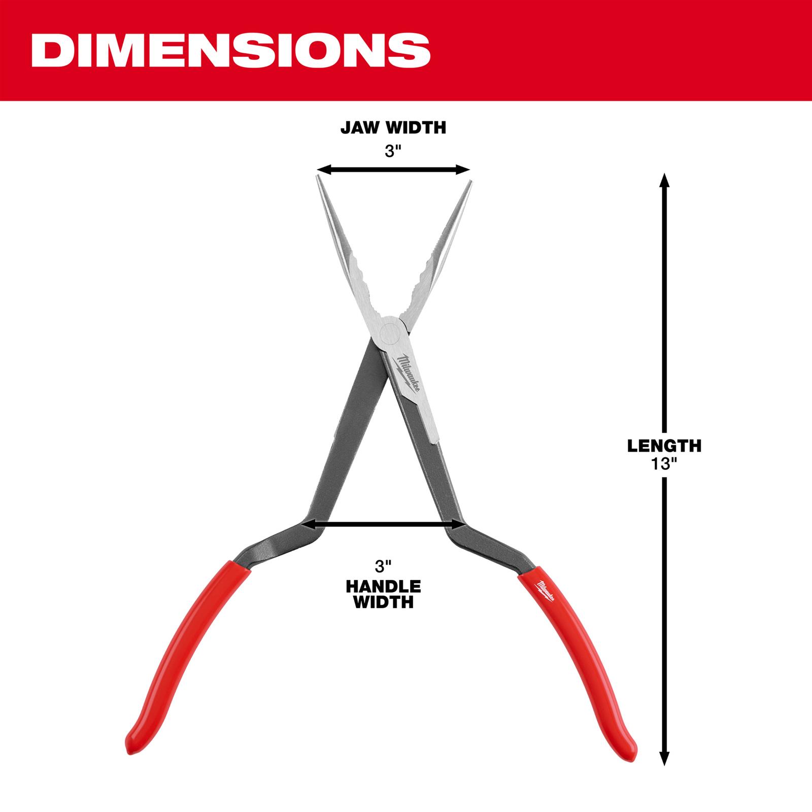 Milwaukee Tool 48-22-6541 Milwaukee Long Reach Pliers | Summit Racing
