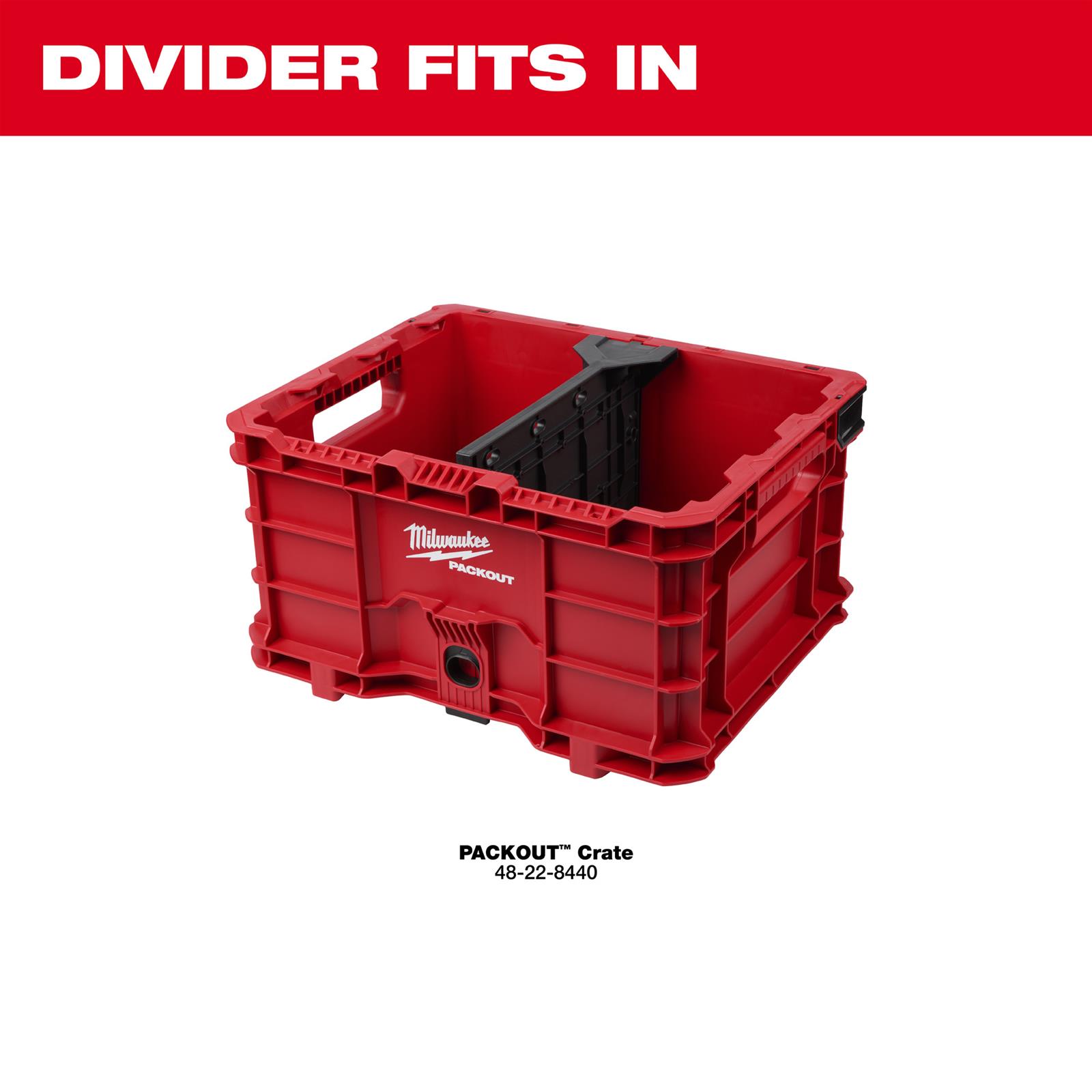 Milwaukee Tool 48-22-8040 Milwaukee PACKOUT Crate Dividers | Summit Racing