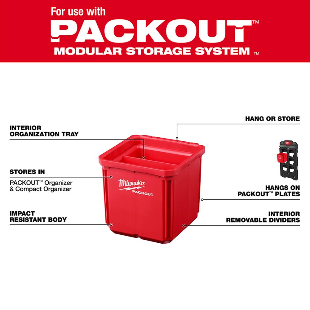 Milwaukee Tool 48-22-8062 Milwaukee PACKOUT Bins | Summit Racing