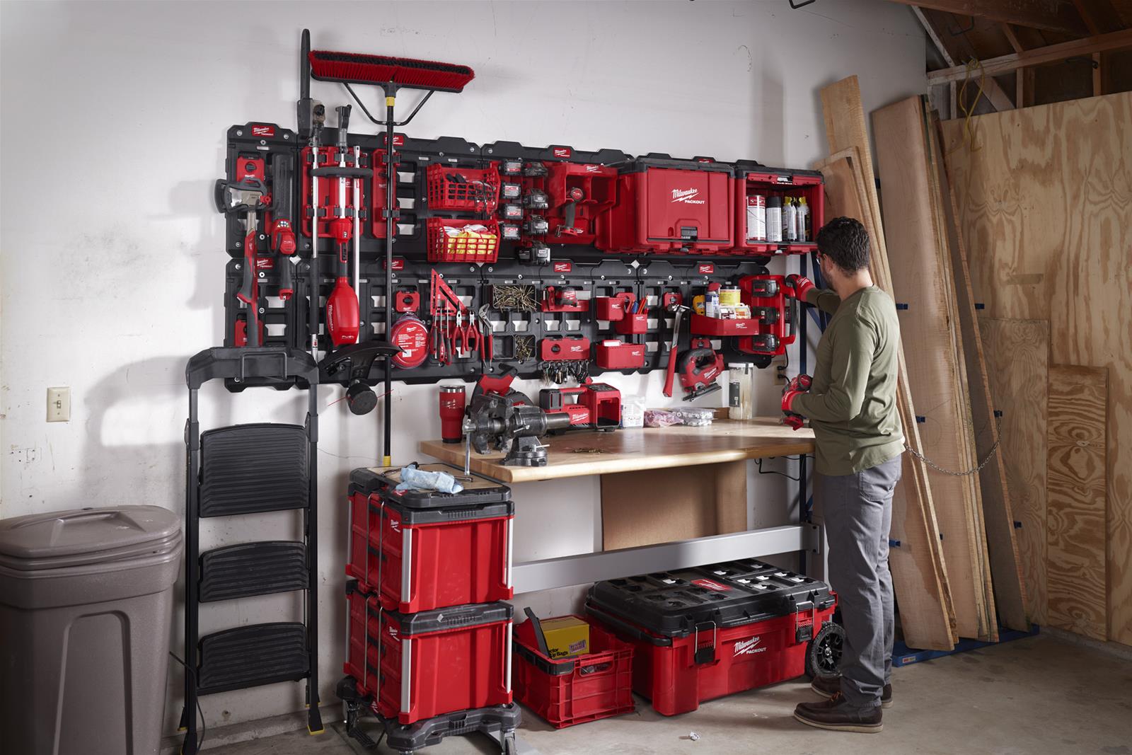 Milwaukee Tool 48-22-8070 Milwaukee PACKOUT Magnetic Bins | Summit Racing