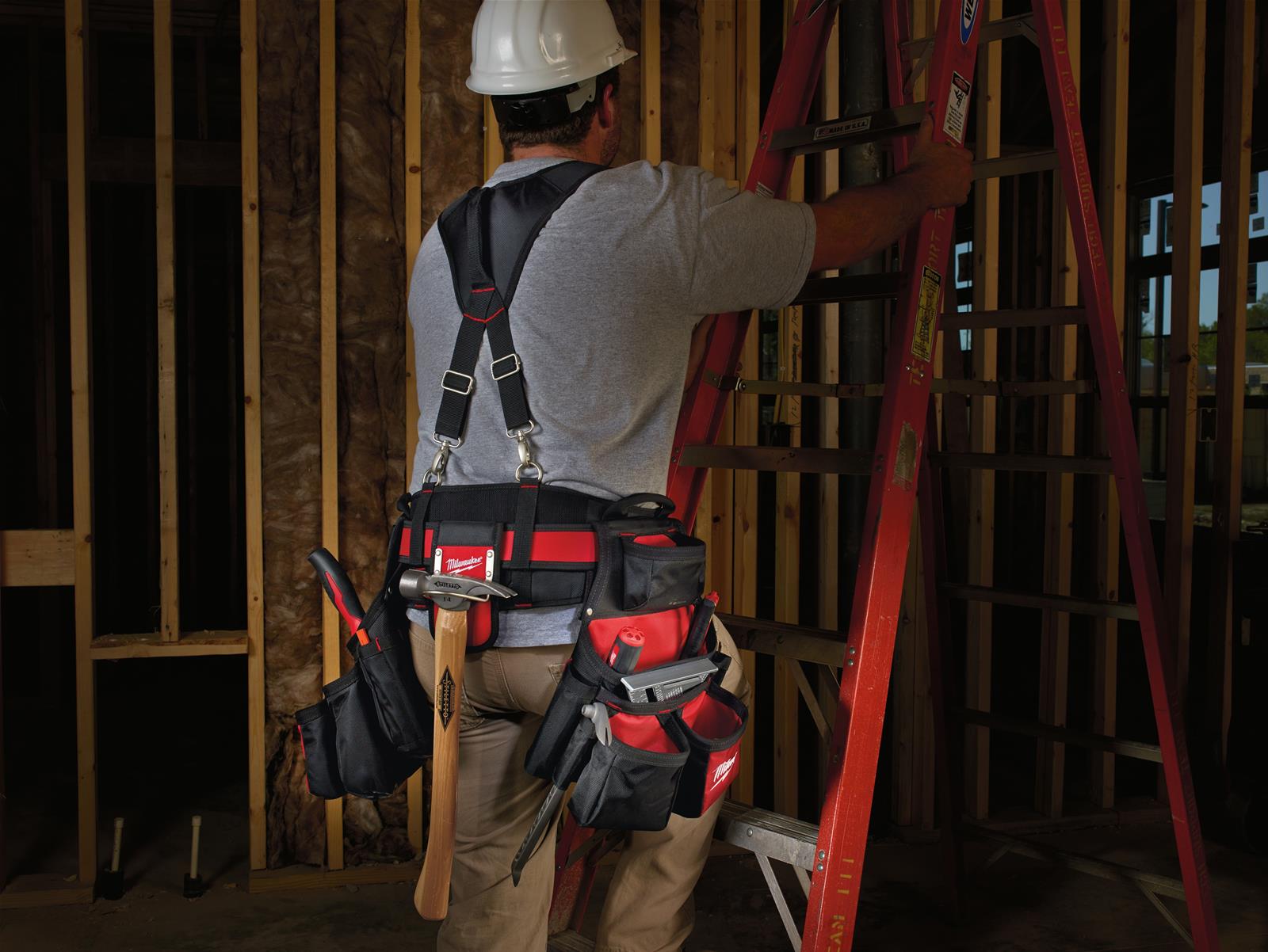 Milwaukee Tool 48228120 Milwaukee Contractor Belts with Suspension Rig Summit Racing