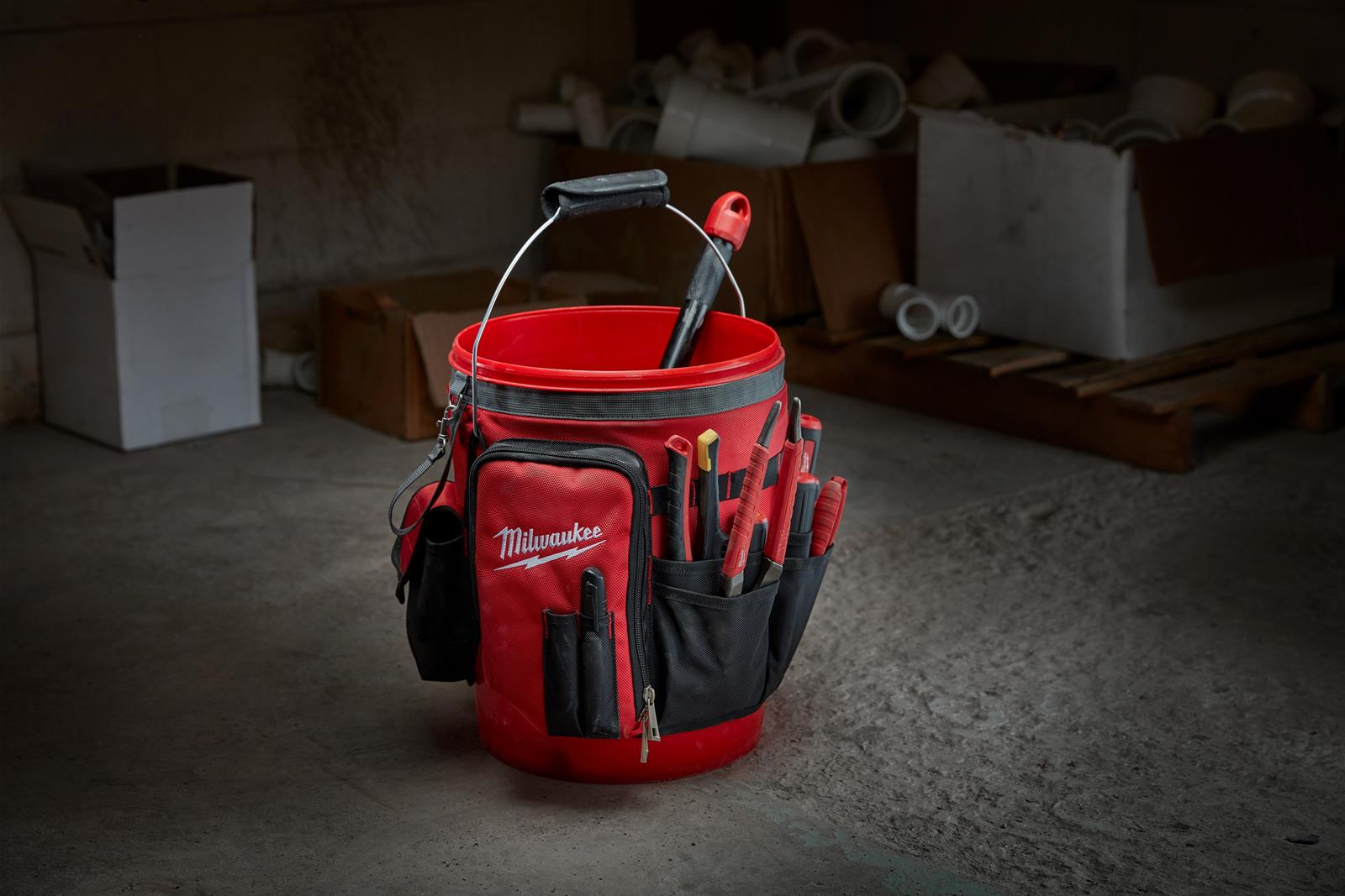 Milwaukee Tool 48228175 Milwaukee Bucket Organizer Wraps Summit Racing
