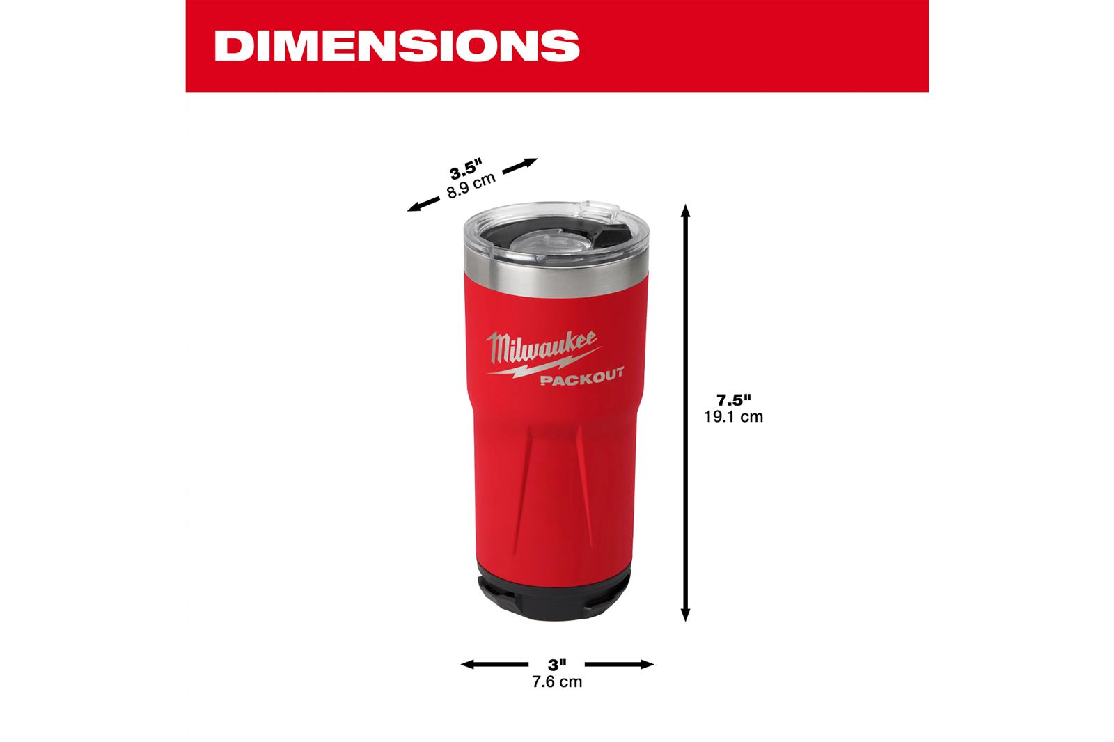 Milwaukee Tool 48-22-8392R Milwaukee PACKOUT 20 oz. Tumblers