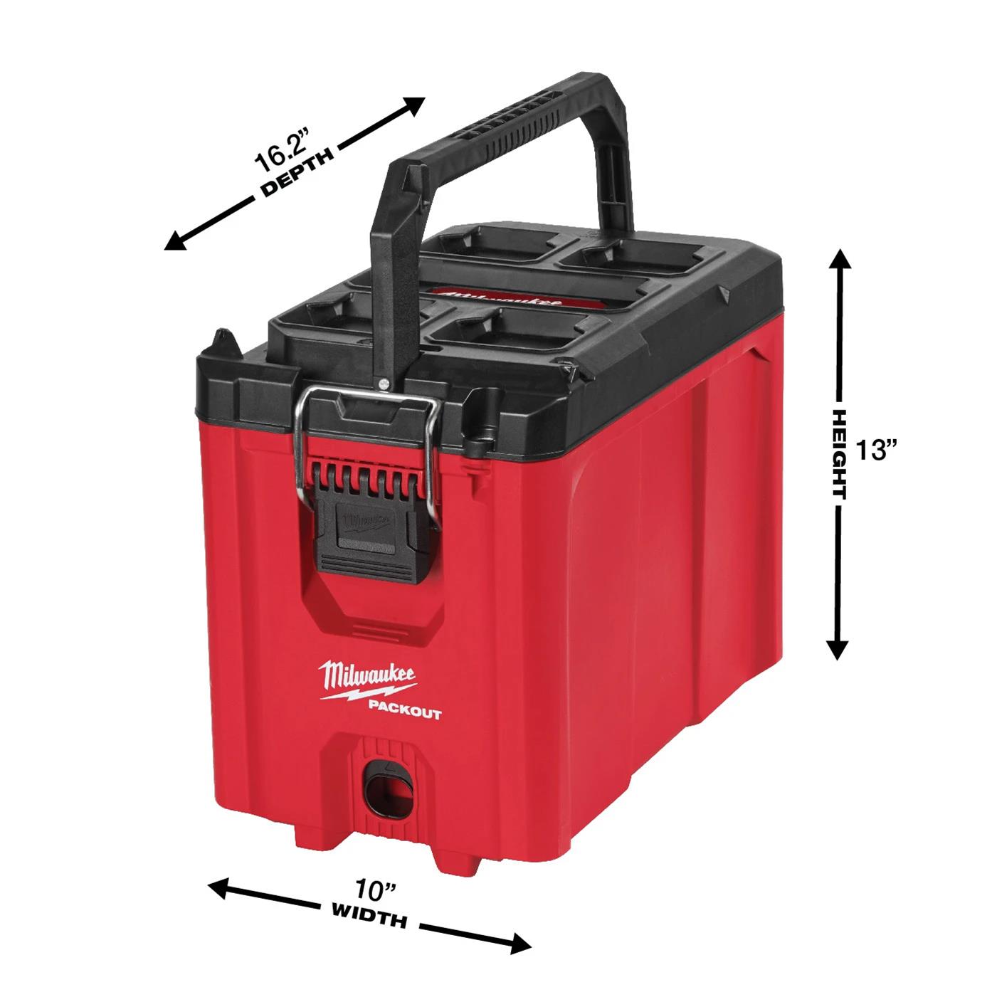 Milwaukee Tool 48228422 Milwaukee PACKOUT Compact Tool Boxes Summit