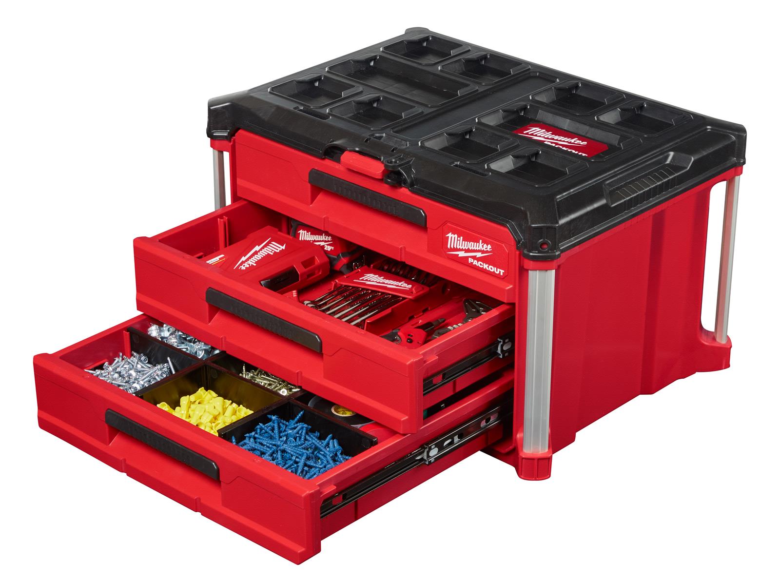 Milwaukee Tool PACKOUT-KIT Milwaukee PACKOUT Toolboxes | Summit Racing