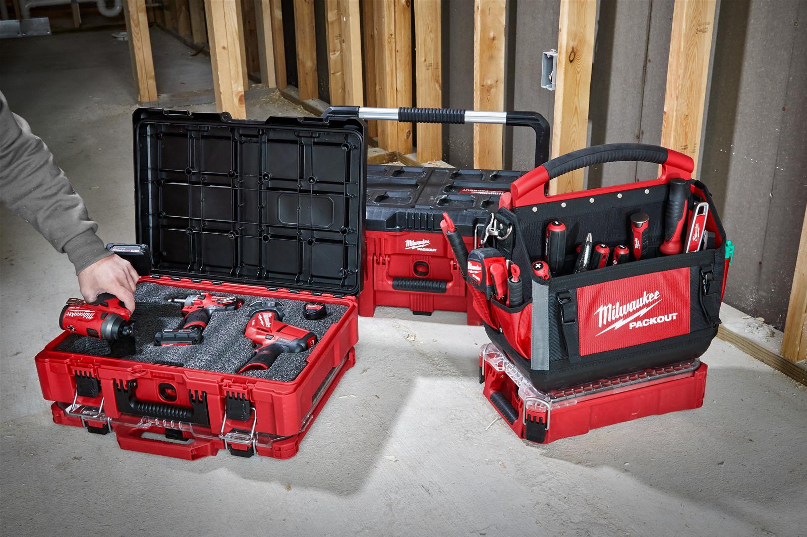 Milwaukee Tool 48-22-8450 Milwaukee PACKOUT Tool Cases | Summit Racing