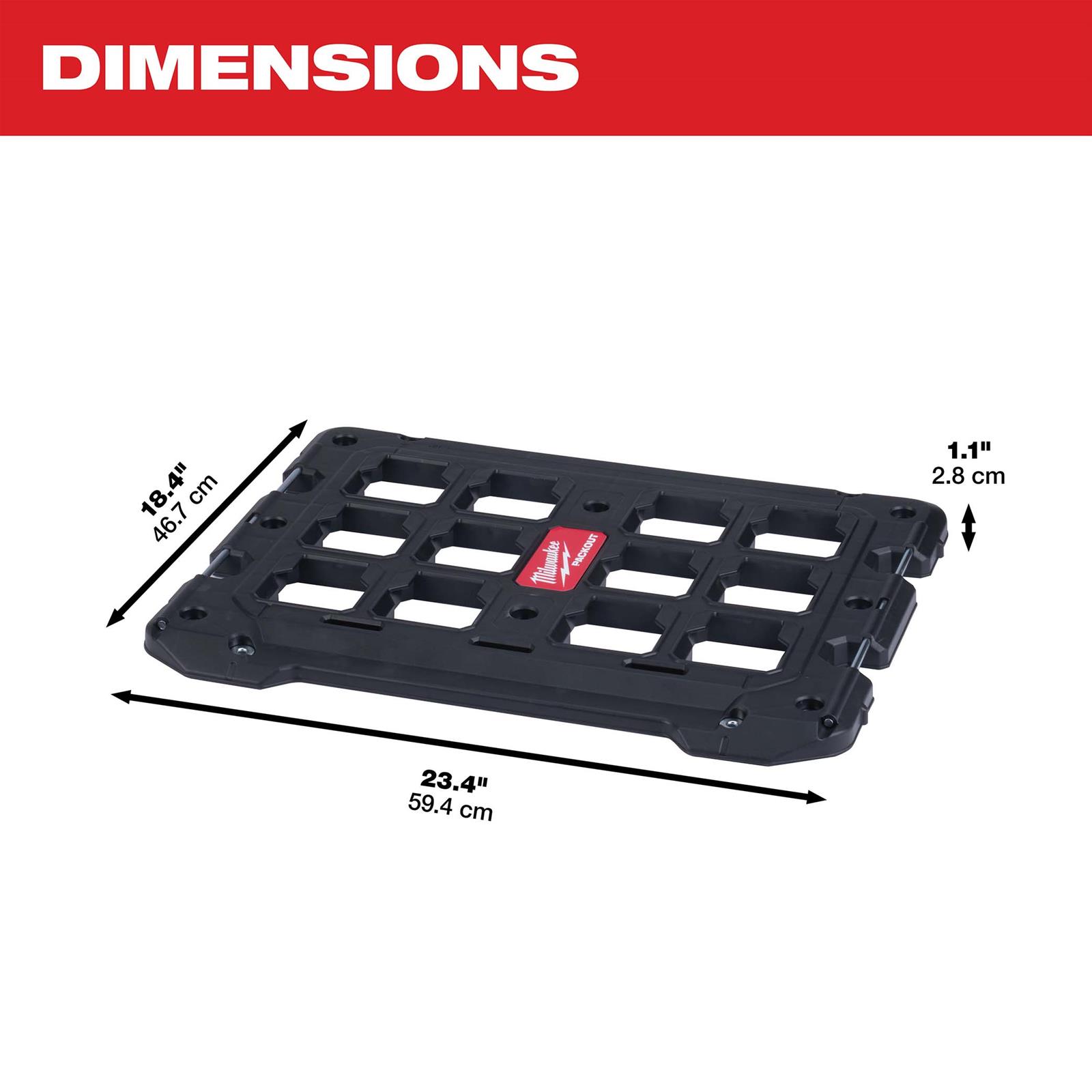 Milwaukee Tool 48-22-8485 Milwaukee PACKOUT Mounting Plates