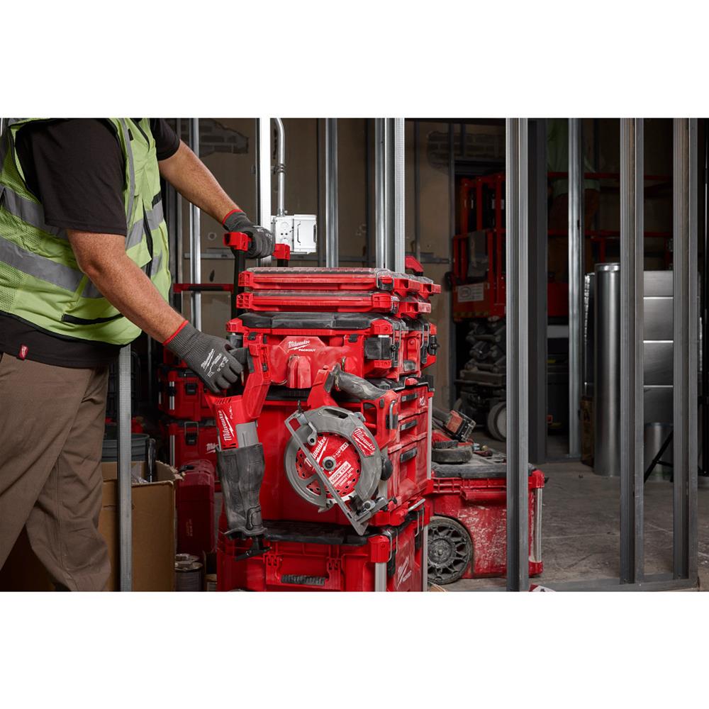 Milwaukee Tool 48-22-8606 Milwaukee PACKOUT Toolbox 3-Hook
