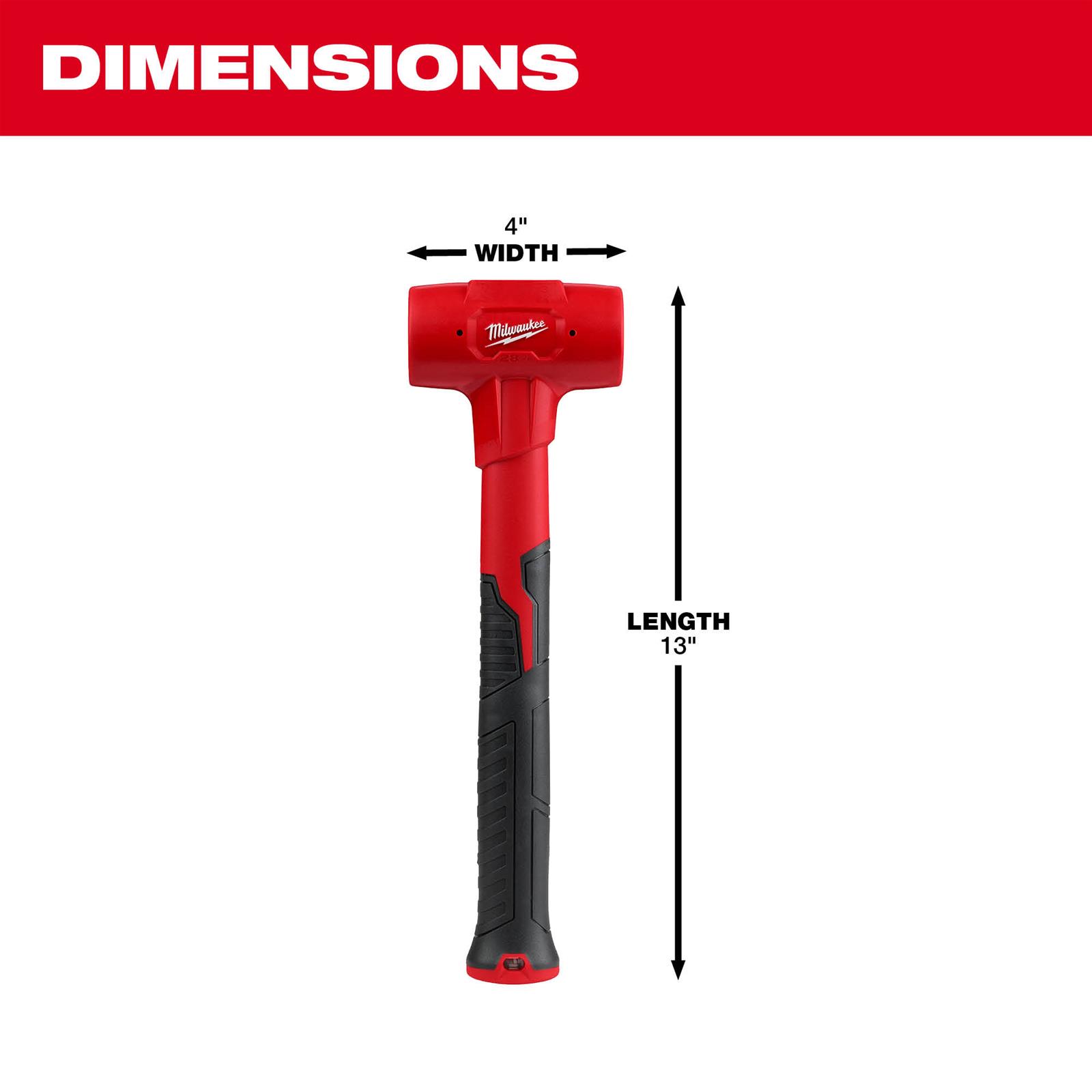 Milwaukee Tool 48229150 Milwaukee Dead Blow Hammers Summit Racing