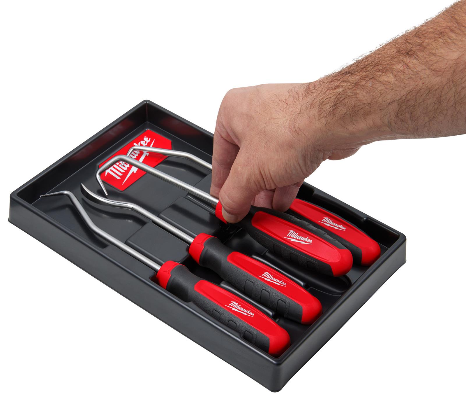 Milwaukee Tool 48-22-9217 Milwaukee 4-Piece Hook and Pick Sets