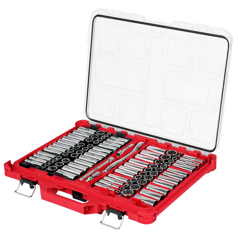 Milwaukee Tool 48-22-9285 Milwaukee 98-Piece Ratchet and Socket